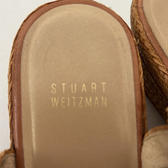 Stuart Weitzman woven leather 7M - Picture 12 of 12